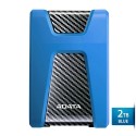 ADATA H650 - 2TB Biru - Hard Disk Eksternal USB3.0 Anti-Shock