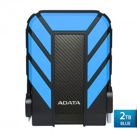 ADATA H710 Pro - 2TB Biru - Hard Disk Eksternal USB3.1 Anti-Shock & Waterprooff