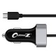 OptimuZ QC-B133A Car Charger 1 Port + Type-C Cable Quick Charge 3.0 - Black