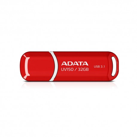 ADATA DashDrives UV150 - Flashdisk USB 3.1 SuperSpeed - 32GB Merah