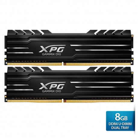 ADATA XPG Gammix D10 DDR4 U-DIMM 2400 Dual Tray - 8GB Hitam