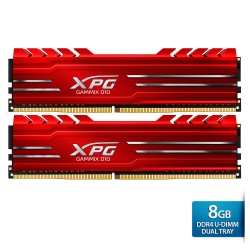 ADATA XPG Gammix D10 DDR4 U-DIMM 2400 Dual Tray - 8GB x 2 Merah