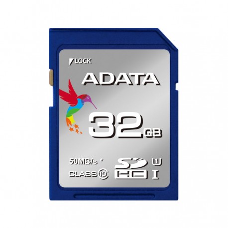 ADATA Premier SDHC UHS-I Class10 50MB/s Memory Card - 32GB