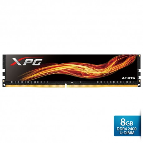 ADATA XPG DDR4 OC U-DIMM 2400 PC4-19200 Single Tray - 8GB Hitam