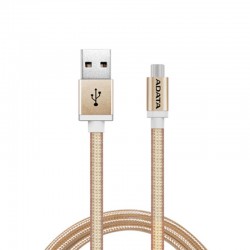 ADATA Kabel Data & Charge Micro USB Aluminium 100cm - Gold