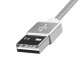 ADATA Kabel Data & Charge Micro USB Aluminium 100cm - Silver