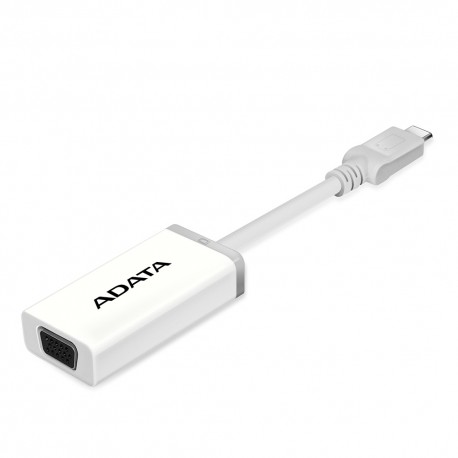 ADATA Adapter USB-C ke VGA - Putih