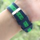 OptimuZ Sport Dual Tone Watch Band Strap Silicone for Apple Watch - 38mm Navy-green