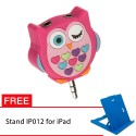 PROMO! My Doodles Splitter Owl FREE Stand IP012 untuk iPad