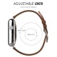 OptimuZ Premium Genuine Italy Leather Watch Band Strap for Apple Watch