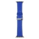 OptimuZ Premium Genuine Italy Leather Watch Band Strap for Apple Watch - 38mm Blue