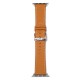 OptimuZ Premium Genuine Italy Leather Watch Band Strap for Apple Watch - 42mm Brown