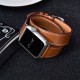 OptimuZ Premium Double Tour Leather Watch Band Strap for Apple Watch