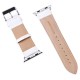 OptimuZ Premium Croc Leather Watch Band Strap for Apple Watch - 38mm White