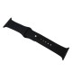 OptimuZ Premium Sport Silica Watch Band Strap for Apple Watch - 42mm Black