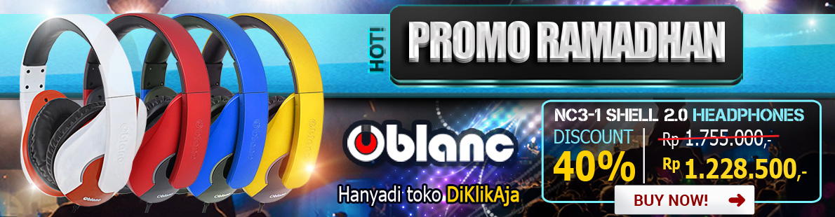 Ramadhan Sale DiKlikAja Oblanc Headphones