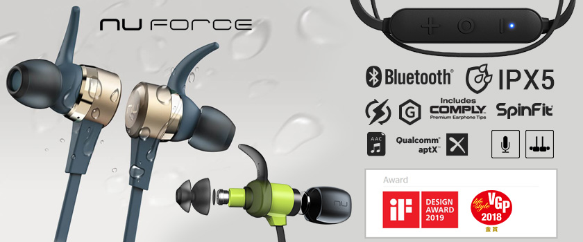 Fitur Spesifikasi Nuforce Earphone Headset BE Live 2, BE Live 5, dan BE Sport 4