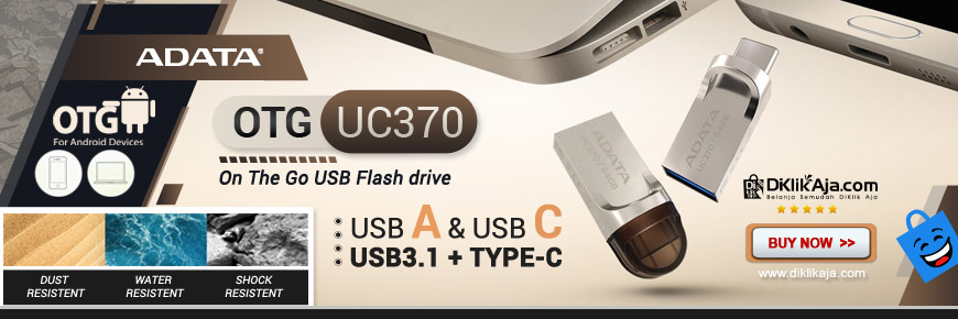 ADATA UC370 - Flashdisk OTG USB Tipe-C dan USB 3.1