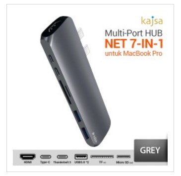 Kajsa NET 7-in-1 Hub USB-C 