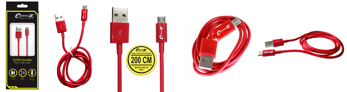 OptimuZ Kabel Micro USB V8
