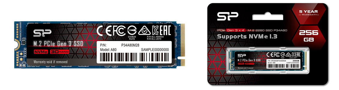 SSD M.2 Silicon Power A80 NVMe1.3