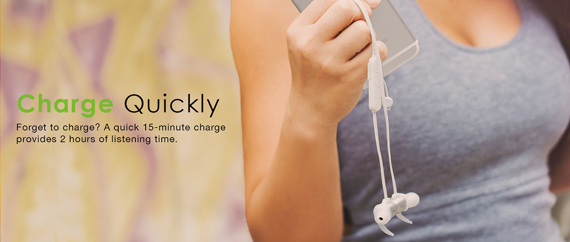 Optoma NuForce BE Sport 4 Premium Wireless Sport Earbuds