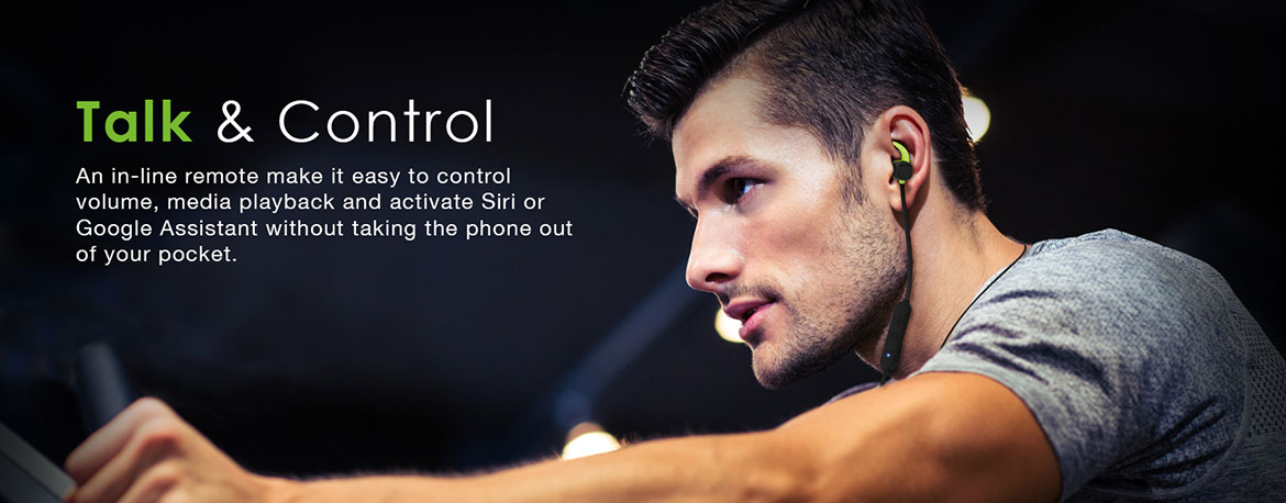Optoma NuForce BE Sport 4 Premium Wireless Sport Earbuds