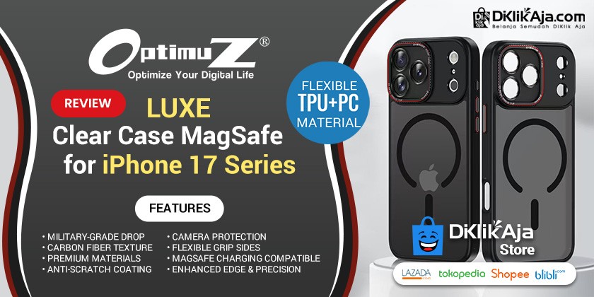 Review OptimuZ Case Luxe iPhone 17 Series MagSafe: Tipis, Keren, & Super Aman!