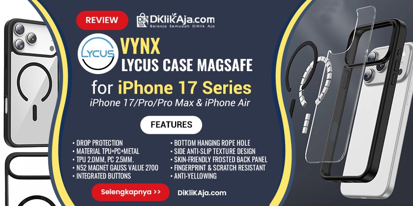 Review LYCUS Case MagSafe VYNX: Tangguh, Slim, dan Super Nyaman untuk iPhone 17 Series