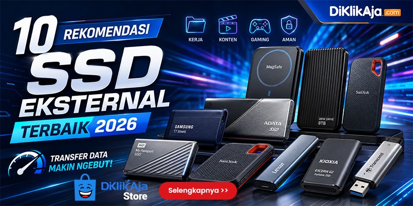 10 Rekomendasi SSD Eksternal Terbaik 2026, Transfer Data Makin Ngebut untuk Kerja hingga Gaming