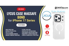Review LYCUS Case MagSafe BOND iPhone 17 Series: Casing Transparan Premium, HP Makin Keren & Aman