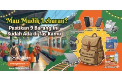 Mau Mudik Lebaran? Pastikan 9 Barang Ini Sudah Ada di Tas Kamu