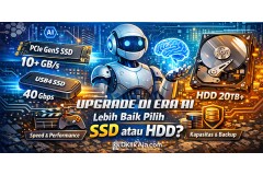 Upgrade Storage di Era AI? Jangan Sampai Salah Pilih SSD atau HDD!