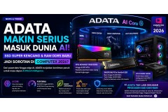 ADATA Makin Serius Masuk Dunia AI! SSD Super Kencang dan RAM DDR5 Baru Jadi Sorotan di Computex 2026?