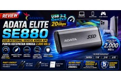 Review ADATA Elite SE880: SSD Eksternal Sekecil Korek Api Punya Kecepatan hingga 2.000 MB/s